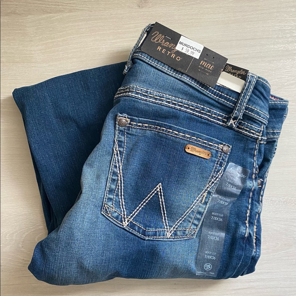 Wrangler Womens Retro Mae Bootcut Jeans NEW WITH TAGS!